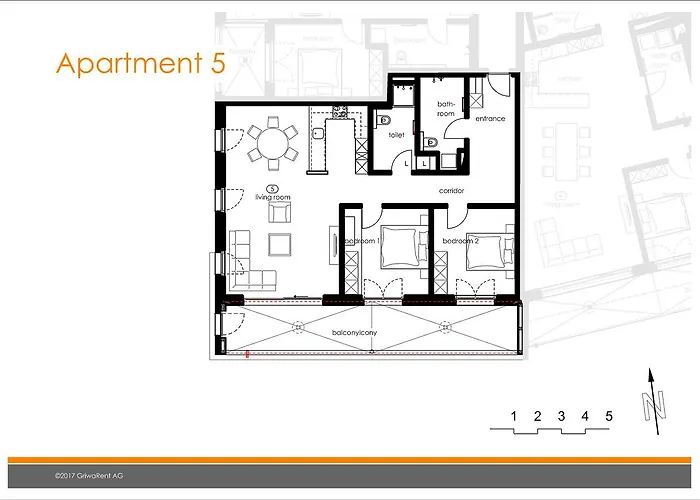 Apartamento Alperose - Griwa Rent Ag *